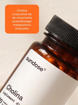 Sundose Cholina, kapsułki twarde, 60 szt.