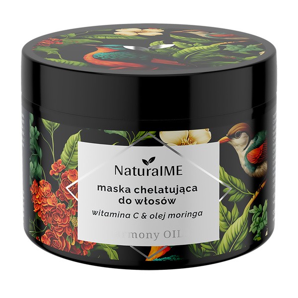 NaturalME NaturalME Harmony Oils, maska chelatująca do włosów, 200 ml