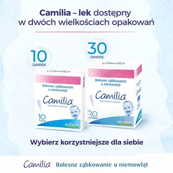 Camilia na ząbkowanie, roztwór doustny, 30 minimsów