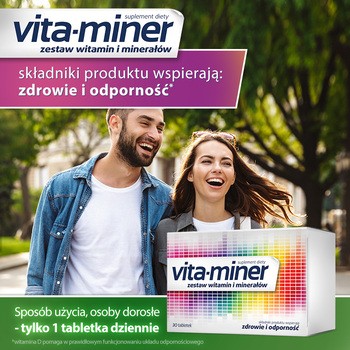 Vita-miner, tabletki, 30 szt.