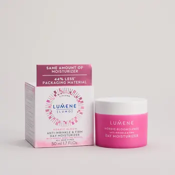Lumene Nordic Bloom [Lumo] Anti-Wrinkle & Firm Day Moisturizer, nawilżający krem przeciwzmarszczkowy na dzień, 50 ml
