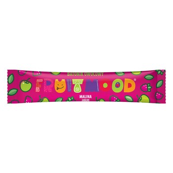 Fruit Mood, batonik owocowy na bazie jabłek z maliną, 20 g