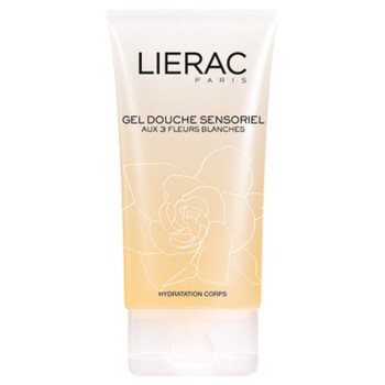 Lierac Sensoriel, nawilżający żel pod prysznic, 3 białe kwiaty, 150 ml