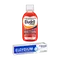 Zestaw Elgydium Whitening, pasta do zębów, wybielająca, 75 ml + Eludril Care, płyn do codziennej higieny jamy ustnej, 500 ml