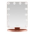 Beautifly Glamour Vue Mirror, podświetlane lusterko do makijażu z regulacją światła LED, 1 szt.