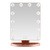 Beautifly Glamour Vue Mirror, podświetlane lusterko do makijażu z regulacją światła LED, 1 szt.