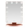 Beautifly Glamour Vue Mirror, podświetlane lusterko do makijażu z regulacją światła LED, 1 szt.