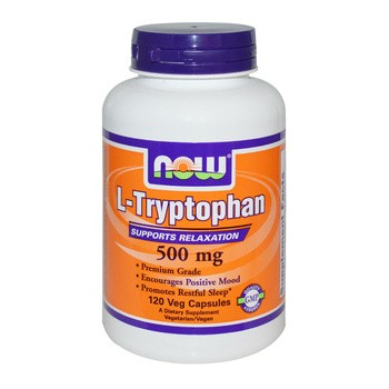 Now Foods L-Tryptophan 500 mg, kapsułki, 120 szt.