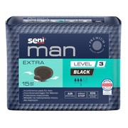 Seni Man Extra, wkładki urologiczne dla mężczyzn, stopień 3, czarne, 15 szt. https://azcdn.doz.pl/image/d/product/85e948bd-scale-180x180.png