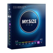 MY.SIZE Pro, prezerwatywy, 69 mm, 3 szt.