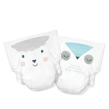 Kit & Kin, pieluszki 1 Mini (2-5 kg), Lomb/Owl, 38 szt.