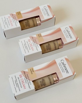 Cashmere BB, nawilżający krem-podkład tonujący z ektoiną, Nude Sand, 30 ml