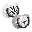Lovi Salt&Pepper, silikonowy, smoczek dynamiczny, 2 szt.