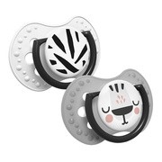 Lovi Salt&Pepper, silikonowy, smoczek dynamiczny, 2 szt.