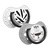 Lovi Salt&Pepper, silikonowy, smoczek dynamiczny, 2 szt.