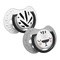 Lovi Salt&Pepper, silikonowy, smoczek dynamiczny, 2 szt.