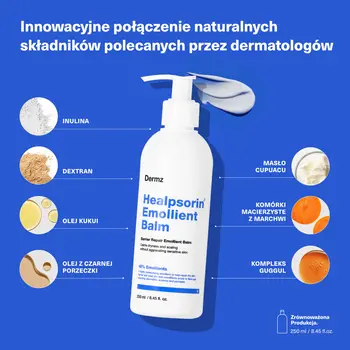 Healpsorin Emollient Balm, balsam, 250 ml