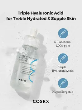 Cosrx Hydrium Triple Hyaluronic Moisture, serum do twarzy, 40 ml