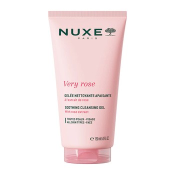 Nuxe Very Rose, żel łagodzący do mycia twarzy, 150 ml
