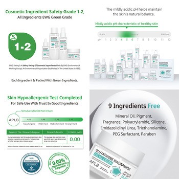 APLB Glutathione Niacinamide Facial Cream, krem rozjaśniający do twarzy z glutationem i niacynamidem, 55 ml