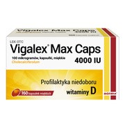 Vigalex Max Caps, 4000 IU, kapsułki miękkie, 160 szt.