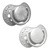 Lovi Harmony Boy, silikonowy smoczek dynamiczny 0-6 m, 2 szt.