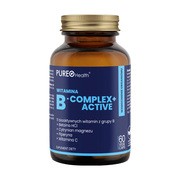 Pureo Health Witamina B-complex+ Active, kapsułki, 60 szt.