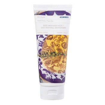 Korres, mleczko do ciała o zapach miodu i tymianku, 200 ml
