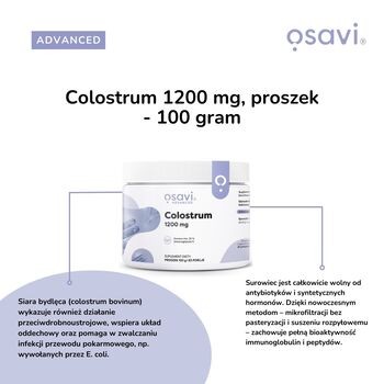Osavi, Colostrum 1200 mg, proszek, 100 g