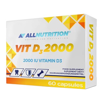 Allnutrition Vit D3 2000, kapsułki, 60 szt.