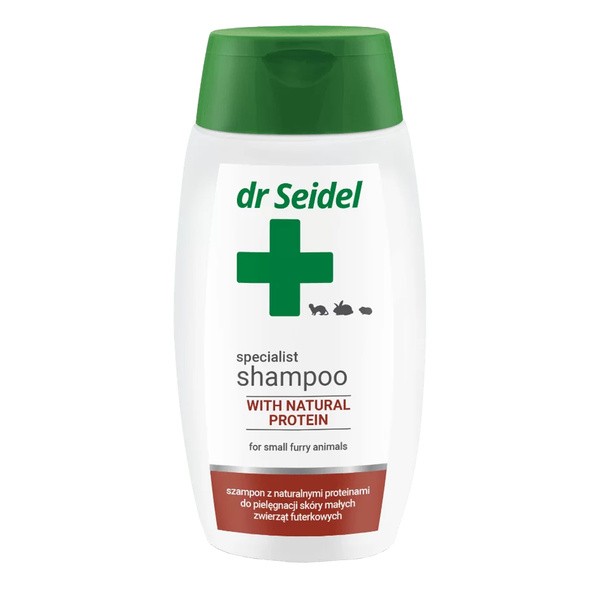 dr Seidel Dr Seidel, szampon proteinowy dla małych zwierząt futerkowych, 220 ml — Składniki i ocena