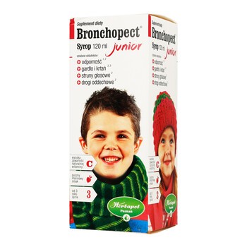 Bronchopect Junior, syrop, 120 ml