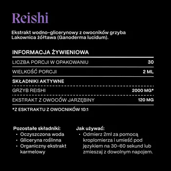 Soma Reishi, płyn, 60 ml