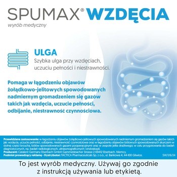 Spumax wzdęcia, kapsułki, 30 szt.