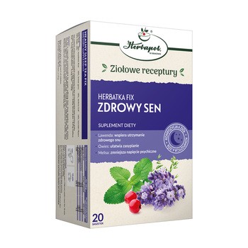 Herbatka Zdrowy Sen, fix, 1,5 g, saszetki, 20 szt. (Herbapol Kraków)