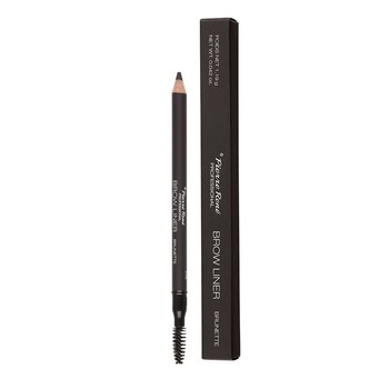 Pierre Rene, kredka do brwi ze szczoteczką Brown Liner No. 01 Brunette, 1,19 g