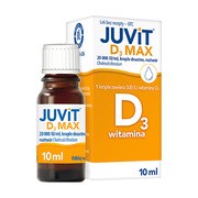 alt Juvit D3 Max, 20 000 IU/ml, krople doustne, 10 ml
