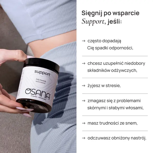 Комплекс витаминов и минералов Osana Support, для женщин, магний и витамины группы B, капсулы — фото 6