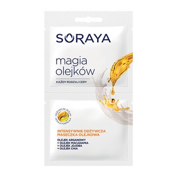 Soraya Magia Olejków, intensywnie odżywcza maseczka olejkowa, 5 ml