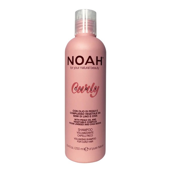 NOAH NOAH Curly Volumizing Shampoo, szampon dodający objętości dla włosów kręconych, 250 ml