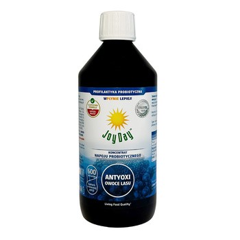 Joy Day, Eko koncentrat napoju probiotycznego, owoce lasu, 500 ml