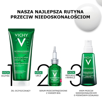 Vichy Normaderm, krem przeciw niedoskonałościom o podwójnym działaniu, 50 ml