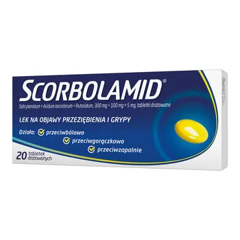 Scorbolamid tabletki drażowane 20 szt [POLPHARMA]