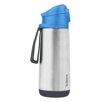 B.box, butelka termiczna sportowa, z ustnikiem, 500 ml, Blue Slate, 1 szt.