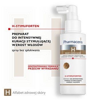 Pharmaceris H-Stimuforten, preparat do intensywnej kuracji stymulującej wzrost włosów, 125 ml