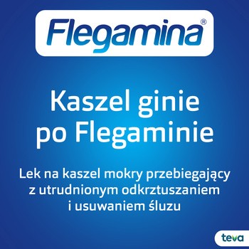 Flegamina, 4 mg/5 ml, syrop o smaku malinowym, 120 ml
