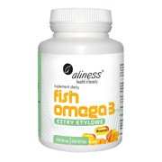Aliness Fish Omega 3 Estry Etylowe 180/120 mg, kapsułki miękkie, 60 szt. https://azcdn.doz.pl/image/d/product/f4583b09-scale-180x180.png