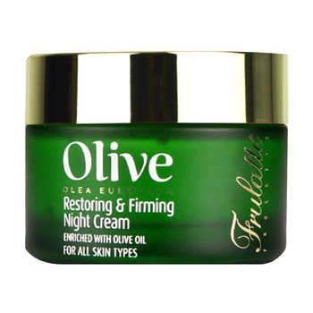 Frulatte Olive Restoring Firming, odbudowująco-regenerujący krem na noc, 50 ml