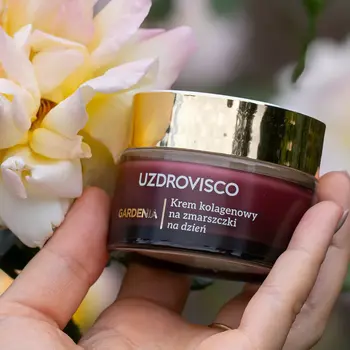 Uzdrovisco Gardenia, Krem kolagenowy na zmarszczki na dzień, 50 ml