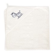 Ceba Baby ręcznik dla niemowląt Zebra Creamy 100 x 100, 1 szt.